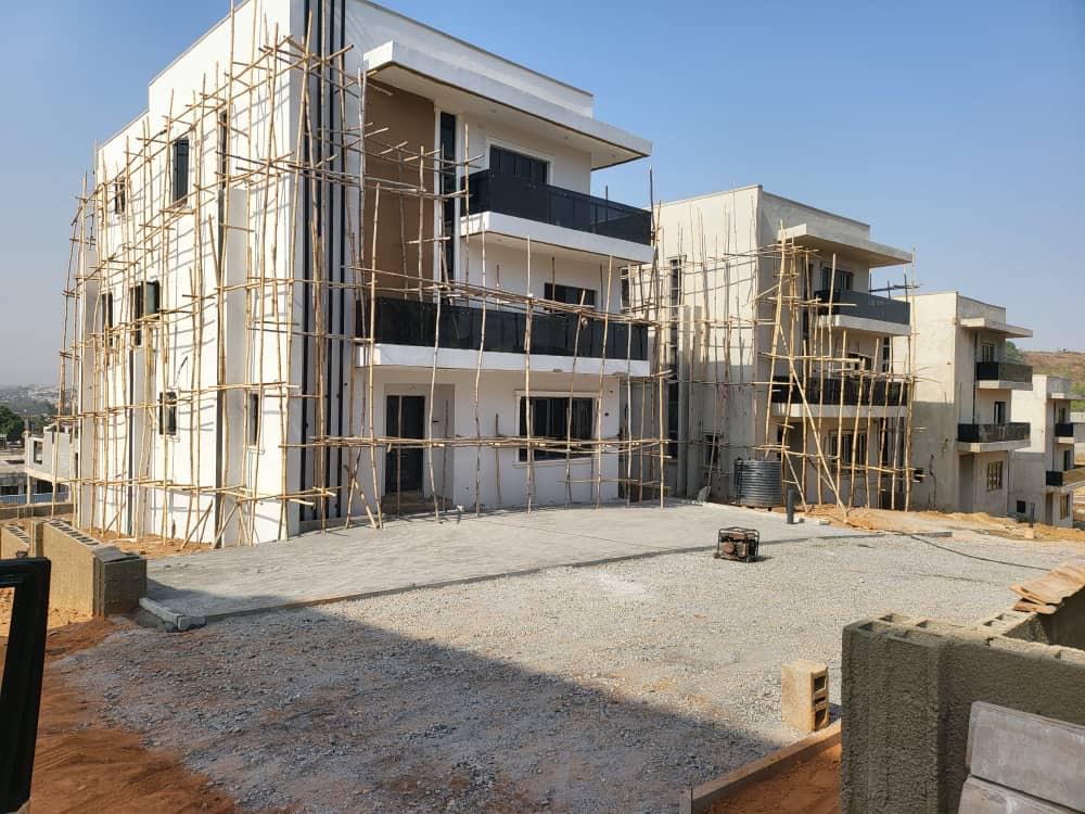 Residential development in progress