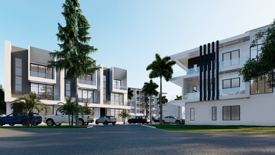 The Edelborough — estate boulevard view